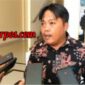Foto : Nampak ketika Farid GAKI sedang di wawancarai oleh awak media