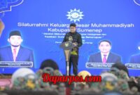 Foto : Bupati Sumenep Fauzi Wongsojudo Ketika memberikan sambutan