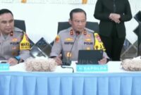 Foto : Kapolda Metro Jaya Irjen Polisi Asep Edi Suheri saat Jumpa Pers 