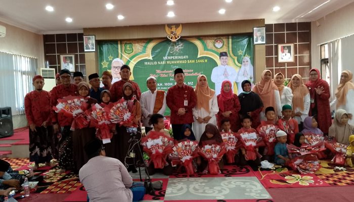 Bappeda Sumenep Gelar Maulid Nabi , Begini Pesan Kaban Arif Firmanto