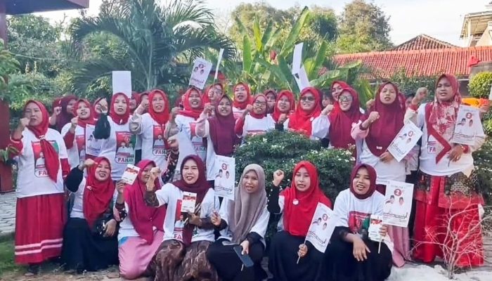 Relawan Perempuan Pragaan Mantabkan Pilihan Pada Pasangan Calon Fauzi Imam (FAHAM) Nomer Urut 2