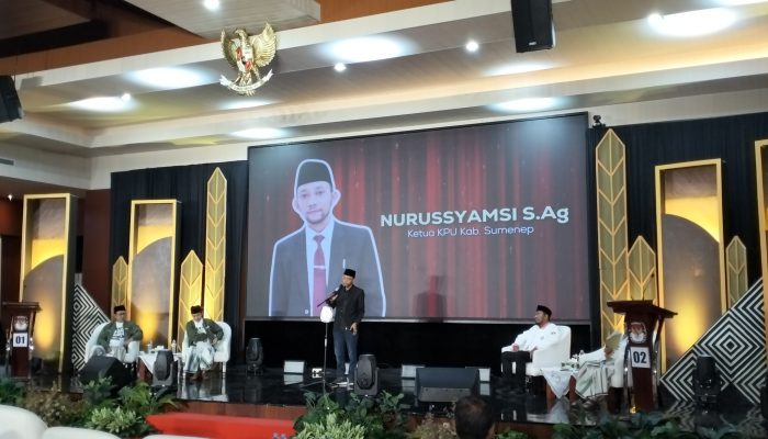 KPU  Selenggarakan Acara Debat Kedua Pada Pemilihan Kepala Daerah (Pilkada)  Sumenep.
