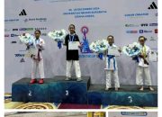 Prestasi Cemerlang, Aurel Tim IJP Sumenep Raih Juara 1 Dalam Kejuaraan Internasional Karate di Surabaya
