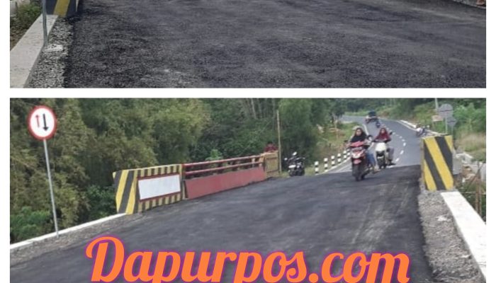 Jembatan Penghubung Mandele-Pakondang Akhirnya Diaspal, Aktivis Pertanyakan Keterlambatan