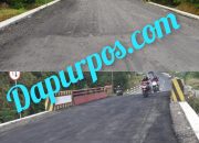 Pengaspalan di Atas Jembatan Penghubung Mandala-Pakondang Dilakukan di Masa Pemeliharaan, Warga Pertanyakan Transparansi