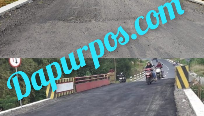 Pengaspalan di Atas Jembatan Penghubung Mandala-Pakondang Dilakukan di Masa Pemeliharaan, Warga Pertanyakan Transparansi