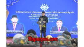 Foto : Bupati Sumenep Fauzi Wongsojudo Ketika memberikan sambutan