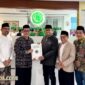 Foto : Nampak ketika Bupati Sumenep Achmad.Fauzi Wongsojudo Ketika menerima SK Pengangkatan