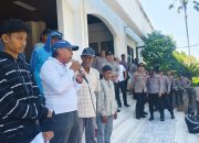 Ratusan Warga Kepung Kantor PT. Garam, Yayasan Tanah Leluhur Tuntut Penyelesaian Konflik Agraria