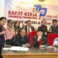 Foto : Ketua DPP AWDI bersama jajaran pengurus ketika sedang melakukan jumpa Pers