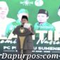 Foto : Wakil Bupati Sumenep KH. Imam Hasyim ketika sedang memberikan sambutan.