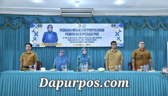 Ny. Hj. Nia Kurnia Fauzi Gagas Pendirian Koperasi PKK: Upaya Nyata Perempuan Sumenep Membangun Kesejahteraan Keluarga