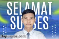 Foto : M. Sharif Hidayatullah Siswa MTsN 2 Sumenep Yang Berhasil menjadi Juara 1 Tingkat Nasional Penulisan Kaligrafi Katagori Bebas