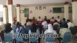Foto : Suasana ketika rapat pembentukan panitia sedang barlangsung.