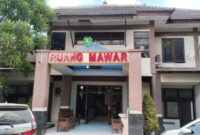Foto : Ruangan tempat isolasi bagi penderita campak 