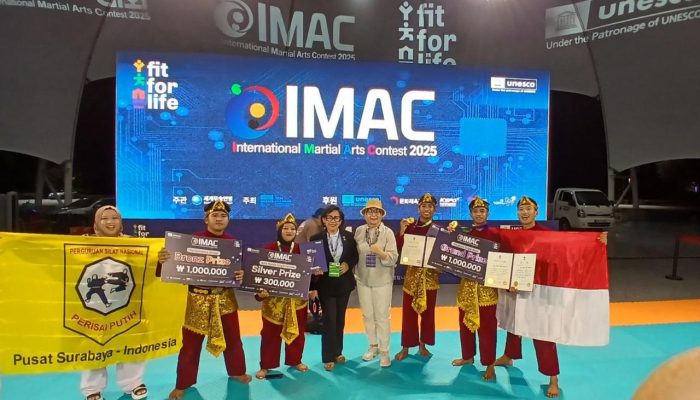 Dari Surabaya ke Korea, Perisai Putih Harumkan Indonesia dengan Dua Emas dan Satu Perunggu