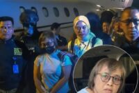 Foto : Wajah Pelaku Ketika Sedang Digelandang Oleh Petugas