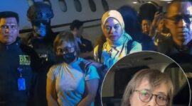 Foto : Wajah Pelaku Ketika Sedang Digelandang Oleh Petugas