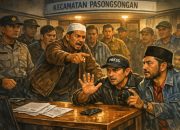 Sejumlah Warga Datangi Kantor Kecamatan Pasongsongan Usai Mediasi, Jurnalis dan Aktivis Mengaku Dapat Tekanan
