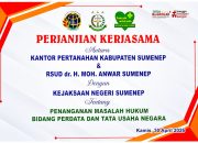 RSUD Sumenep Perkuat Sinergi Hukum, Gandeng Kejari dan Kantor Pertanahan