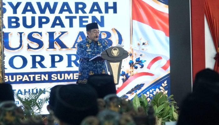 Muskab KORPRI Sumenep Jadi Ajang Konsolidasi ASN, Wabup Tekankan Profesionalisme Pelayanan Publik