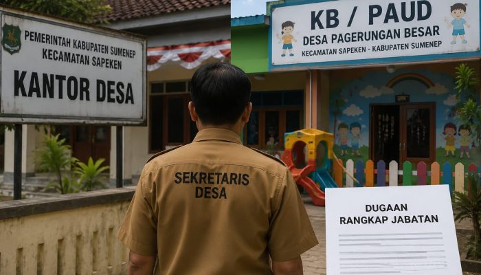 Rangkap Jabatan Jadi Polemik, Sekdes di Sapeken Diduga Sekaligus Kepala PAUD