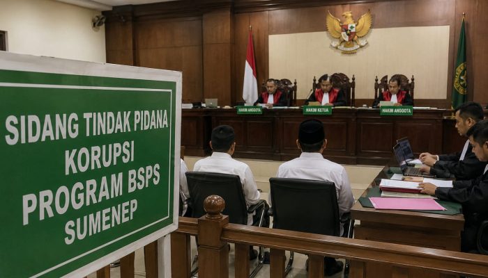 Sidang Korupsi BSPS Sumenep Masuk Fase Krusial, Terdakwa Mulai Diperiksa