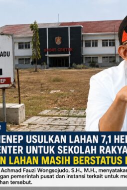 Eks Sport Center Sumenep Diusulkan Jadi Lokasi Sekolah Rakyat, Tapi 60 Persen Lahannya Masih Berstatus LSD