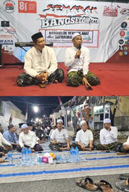 Tasyakuran dan Maulid Nabi Jadi Puncak HUT ke-81 Kemerdekaan RI di Bangselok