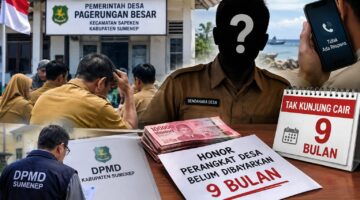 9 Bulan Menanti Honor, Bendahara Desa Pagerungan Besar Bungkam Saat Dikonfirmasi.